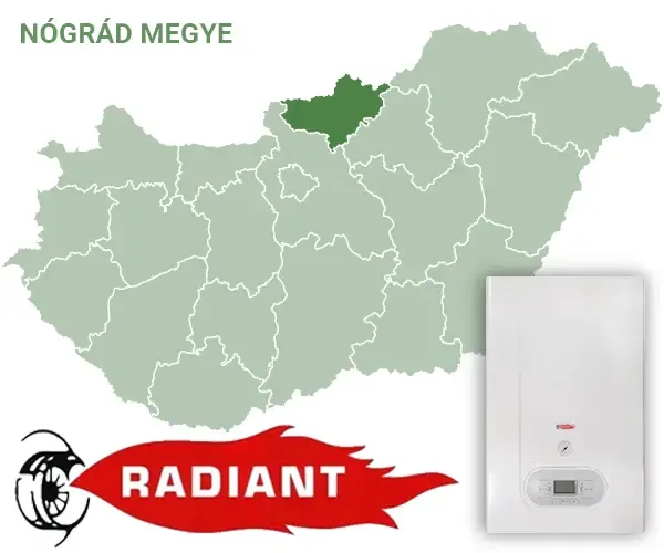 radiant szervizek Nógrád megyében